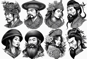 Ho hoan kiem vietnam tattoo idea