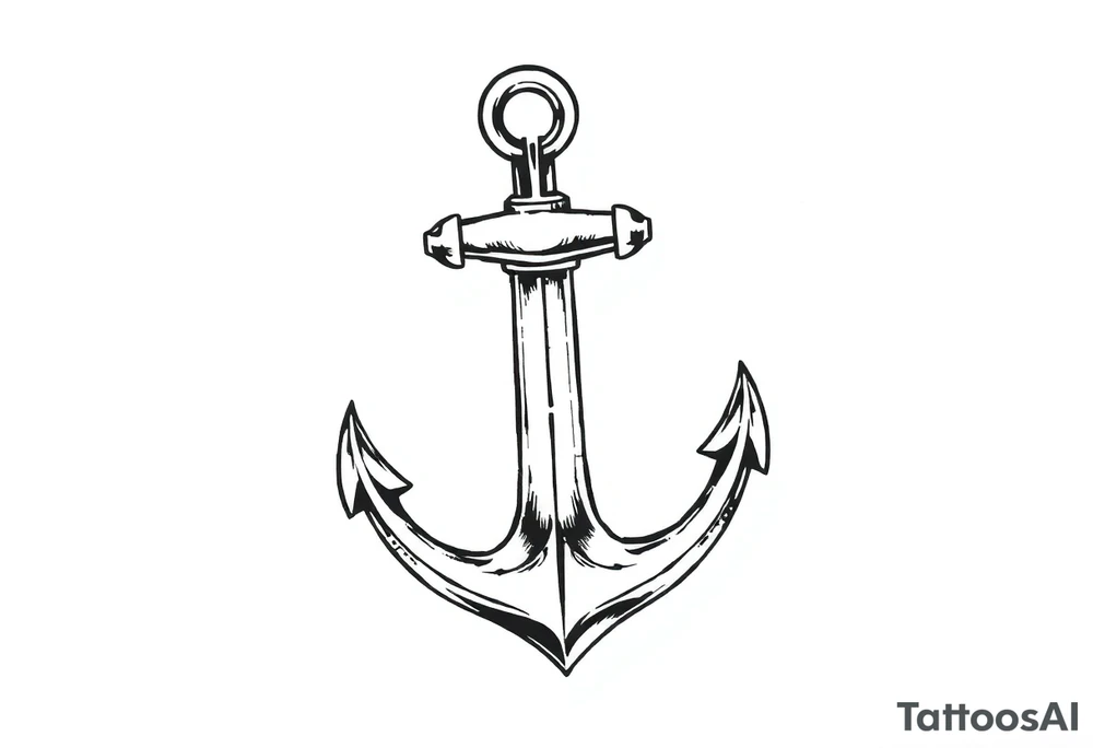 Anchor tattoo idea