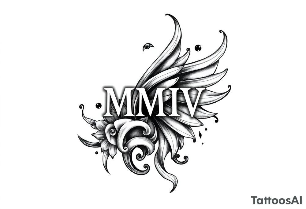 Year MMIV tattoo idea