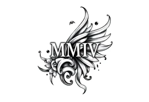 Year MMIV tattoo idea