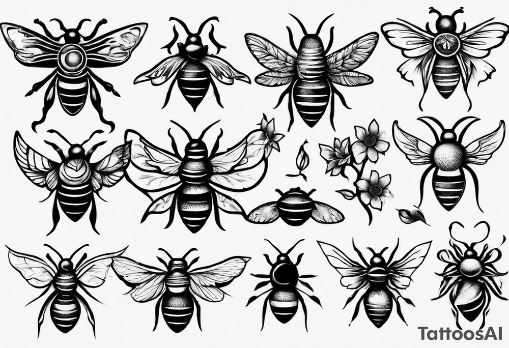 Biene, tattoo idea