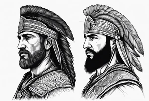 Historic Bosnian warriors tattoo idea