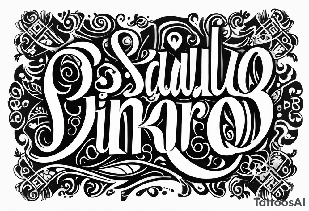 Palabras: Salud Dinero Amor tattoo idea