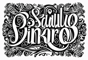 Palabras: Salud Dinero Amor tattoo idea