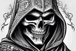 grim reaper tattoo idea