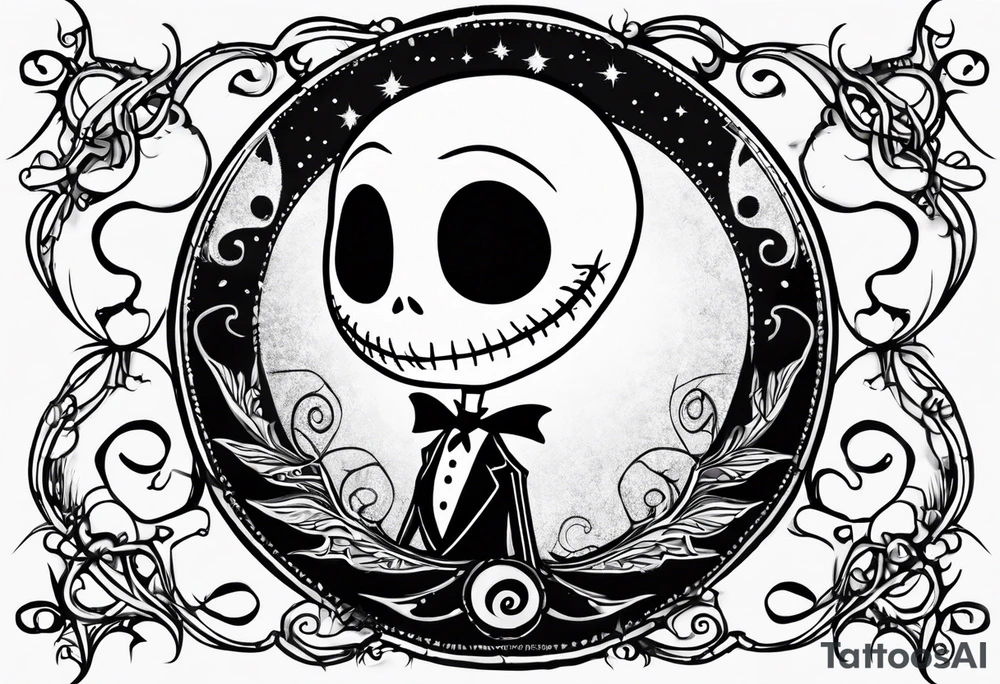 Nightmare before christmas, Dr finklestien chibi tattoo idea