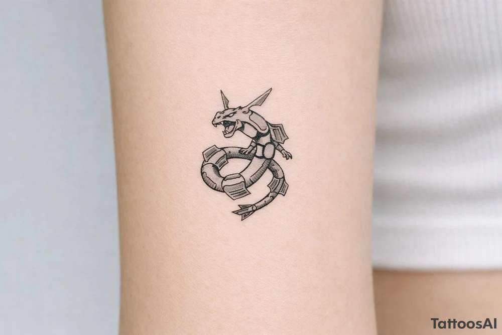 ryquaza serpent dragon tattoo tattoo idea