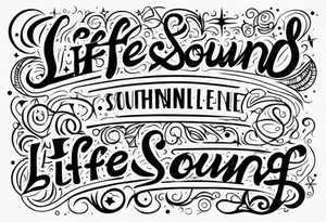 Lifesound tattoo idea