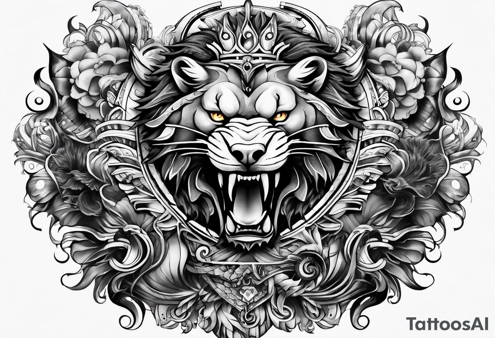 Chimera tattoo idea