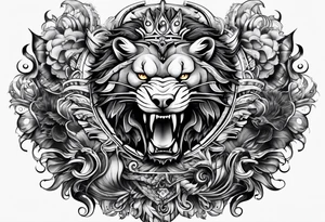 Chimera tattoo idea