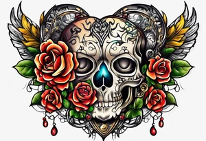 While my heart is beating tattoo idea