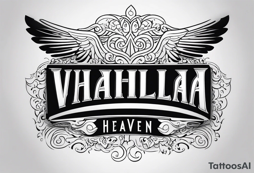 Valhalla heaven tattoo idea