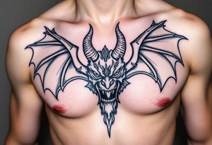 demon tattoo idea