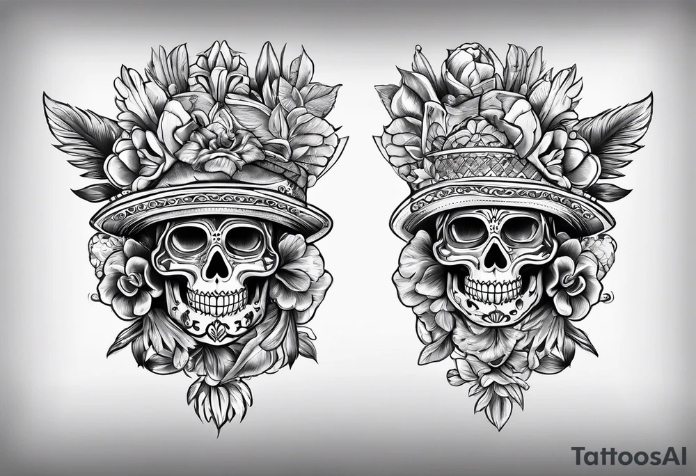 Mexican soldier tattoo idea