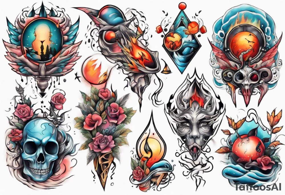 Vagina tattoo idea
