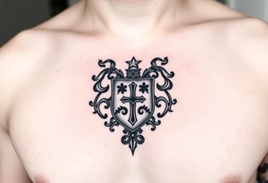 Smith, Irish crest. Mideval style. tattoo idea