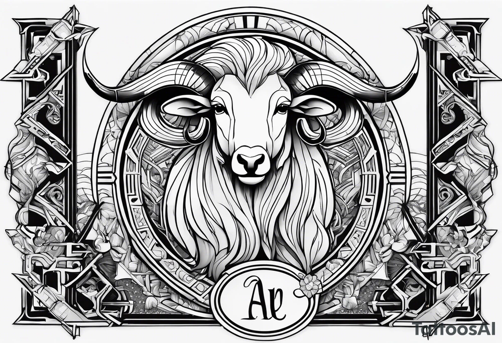 Aries, recovering addict, powerful, protected, chosen 1, Baltimore city, my wife’s name Naomi, tattoo idea