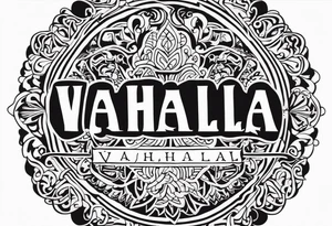 Valhalla swedish Norwegian tattoo idea