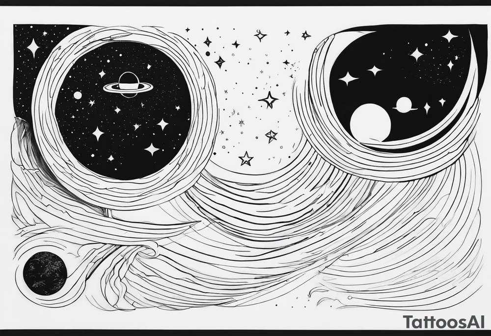 With all my heart and all my soul to the end of the universe To infinity and beyond tattoo idea