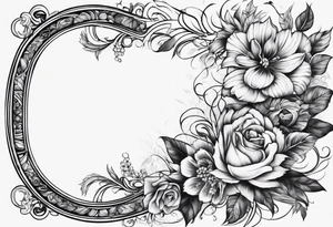 LEG sleeve complete white background tattoo idea
