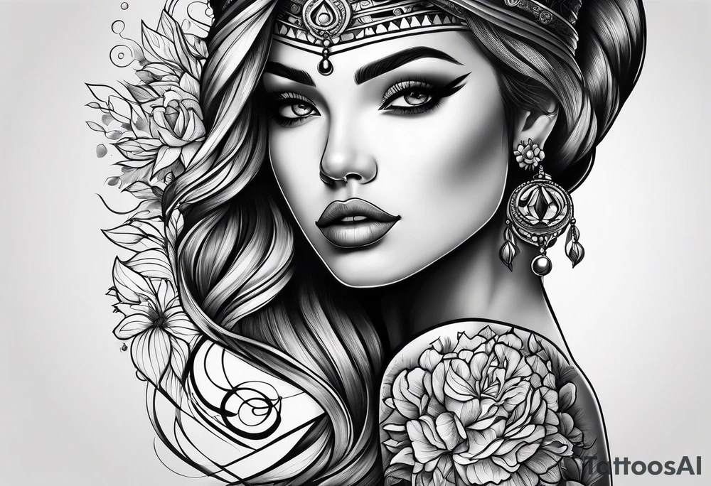 Peaceful tattoo idea