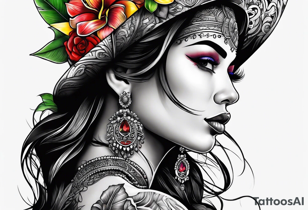 The word "Venezuela" tattoo idea