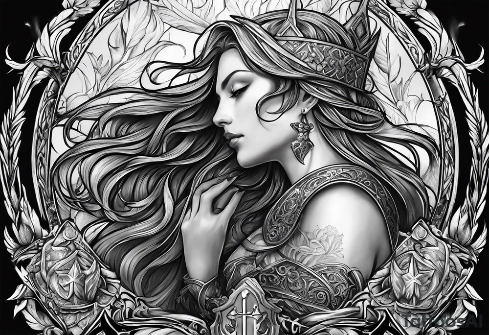 Christian Knights tattoo idea