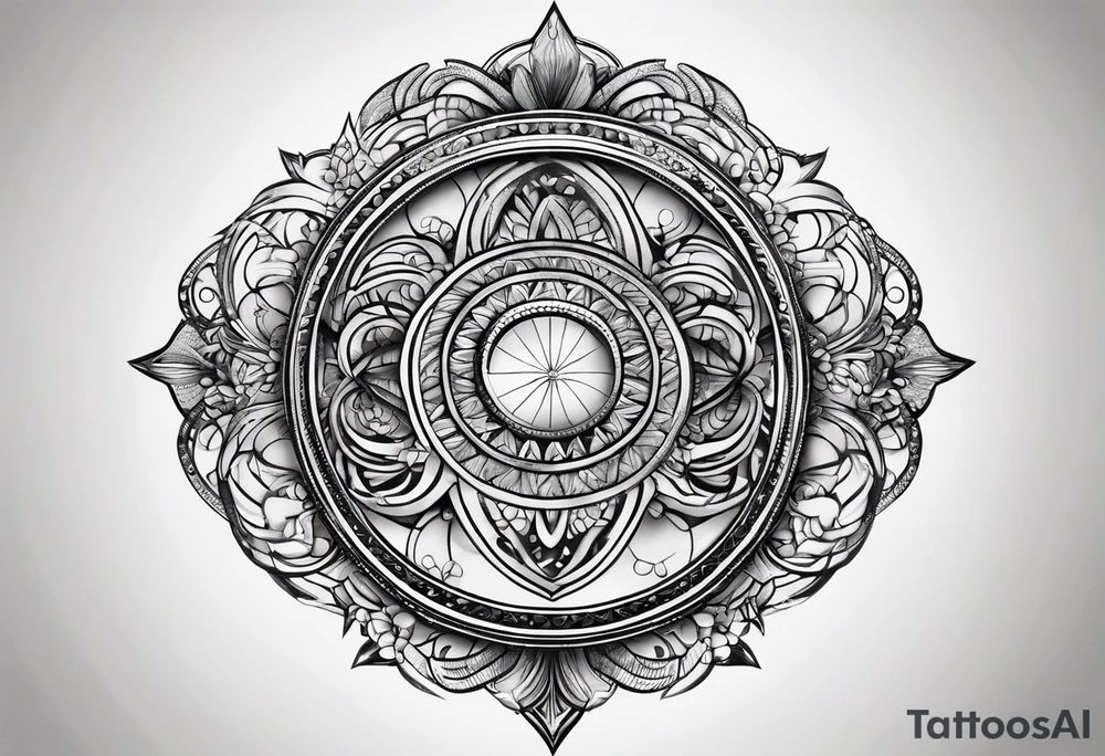 infinity symbol tattoo idea
