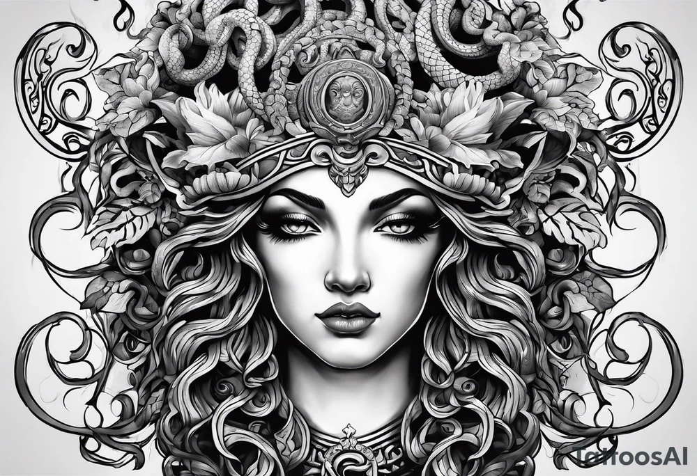 Medusa tattoo idea