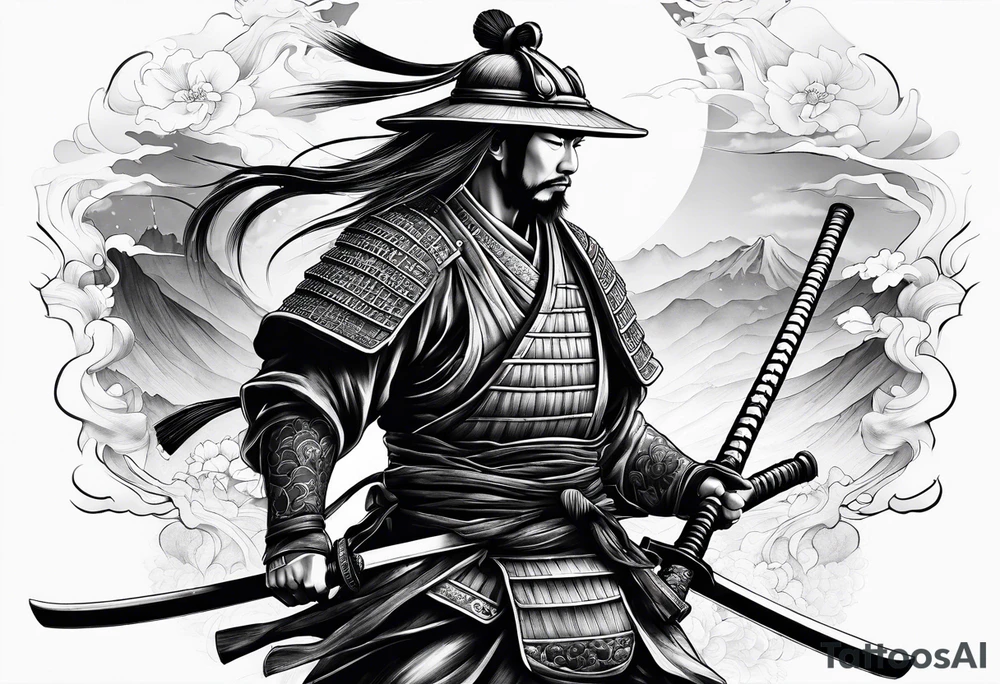 Samurai tattoo idea