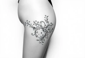 Sexy thigh tattoo tattoo idea