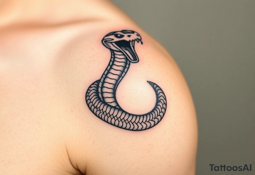 king snake tattoo idea
