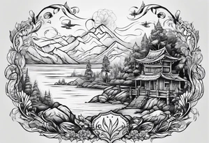 adventure tattoo idea