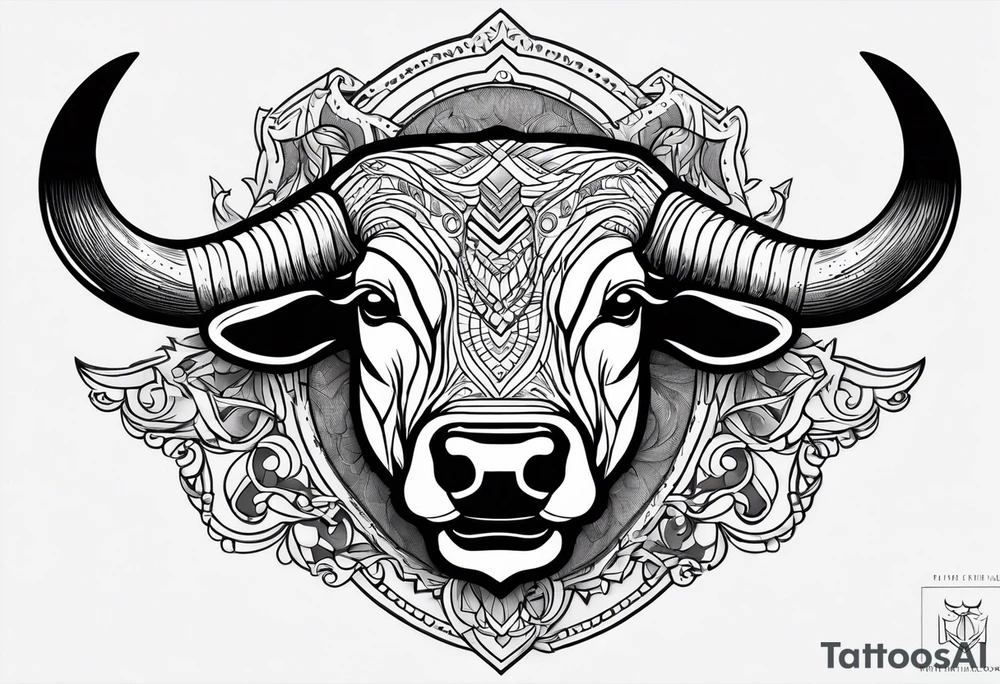 take the bull by its horns tattoo idea