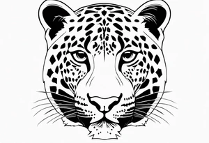 leopard PRINT ONLY tattoo idea