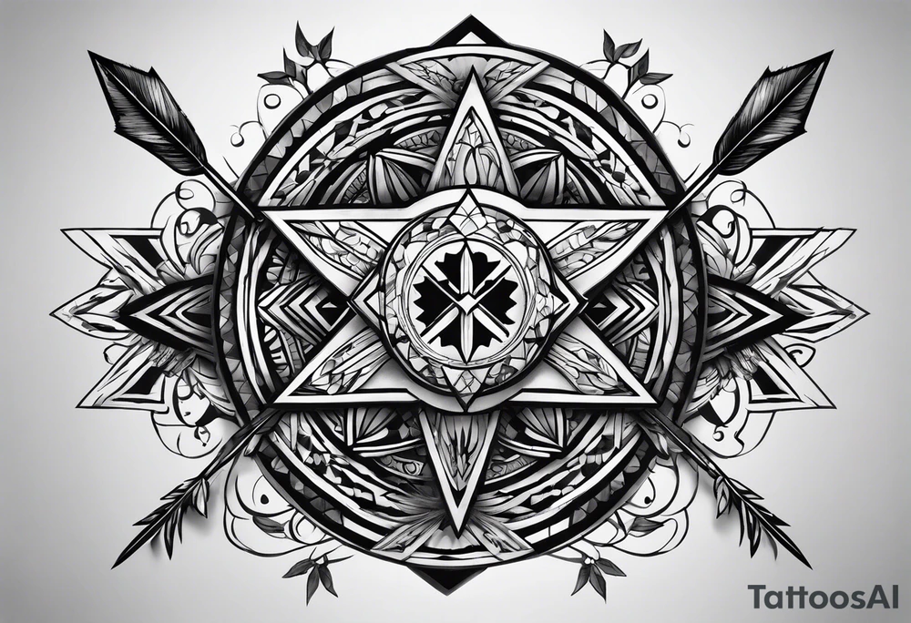 3 arrows tattoo idea