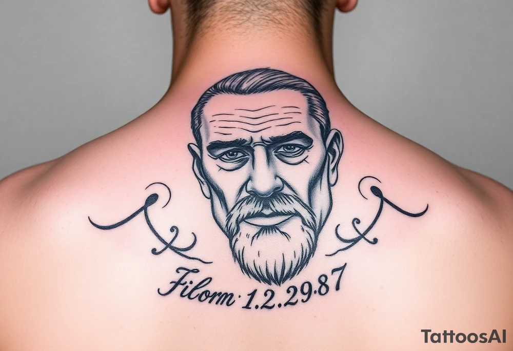 Born 25.12.1987
From Cuba
Father tattoo idea