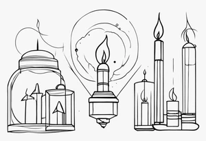 My light tattoo idea