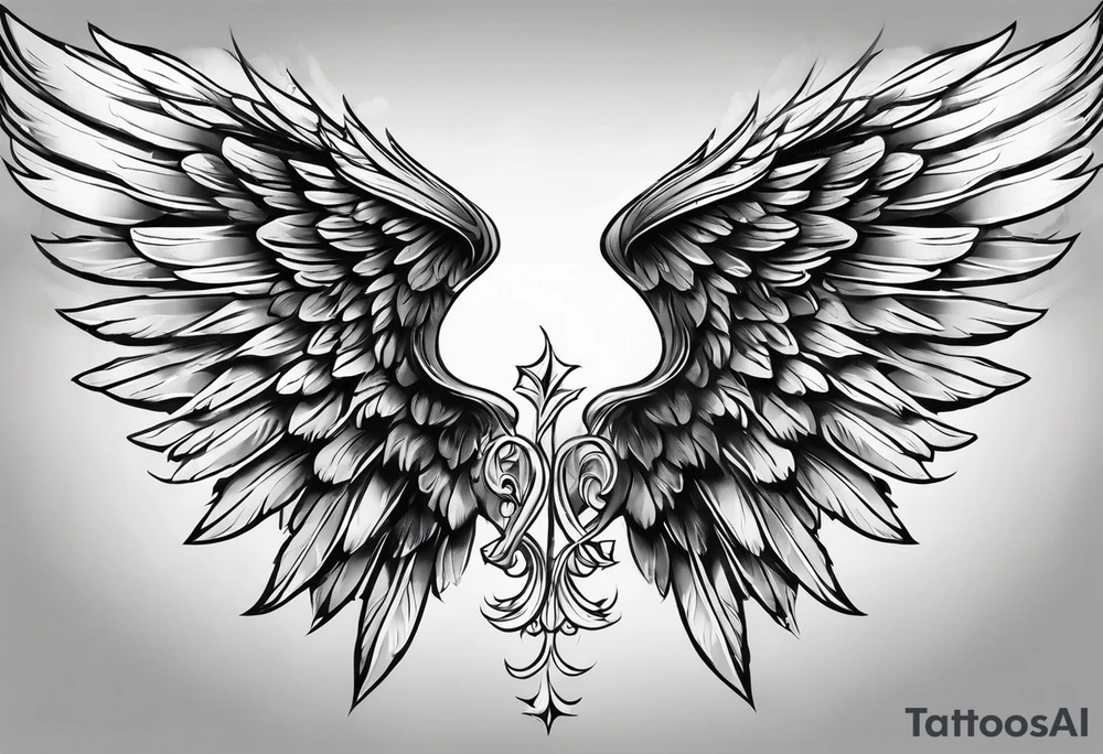 Angel Wings tattoo idea