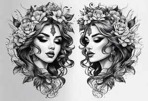 ghost tattoo idea