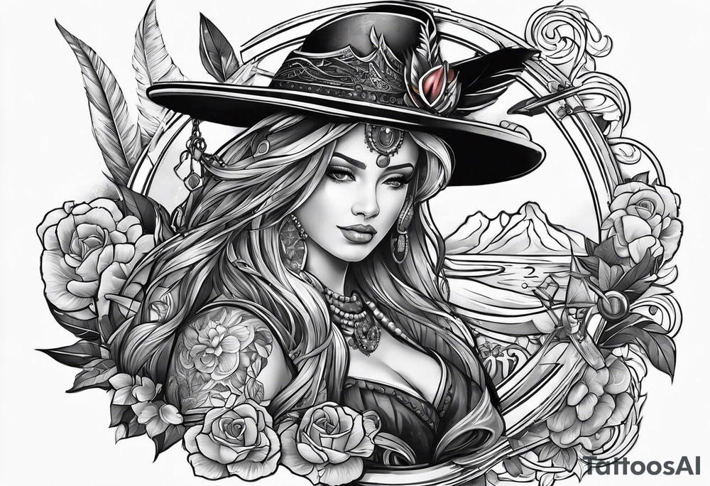 Travel tattoo idea