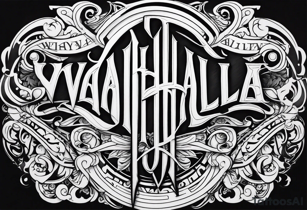 Valhalla tattoo idea