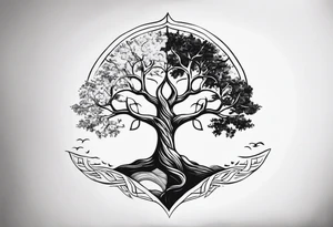 Tree of life tattoo idea