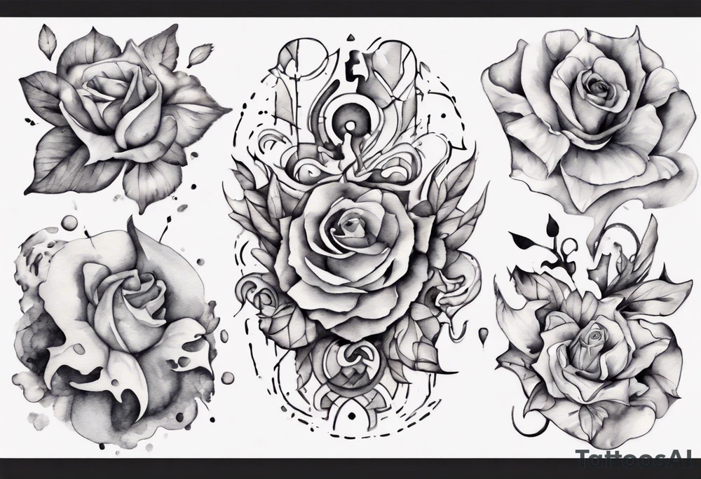 puzzle tattoo idea