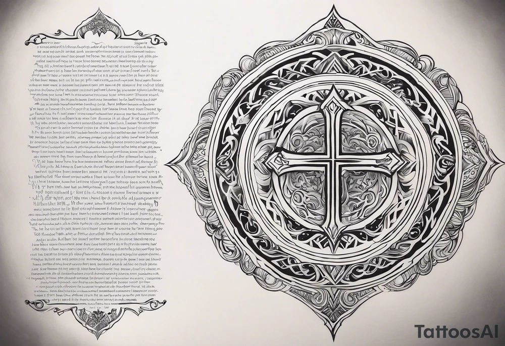 VALHALLA prayer poem lo there tattoo idea