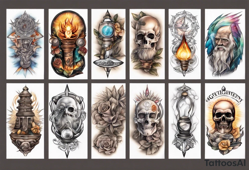 Enlightenment tattoo idea