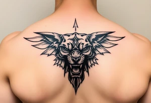 Unique art tattoo idea