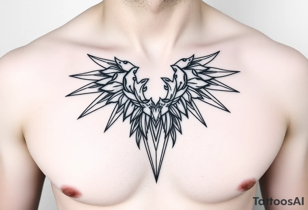 line tattoo tattoo idea