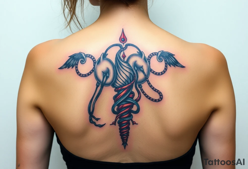 Contortionist tattoo idea