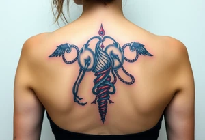 Contortionist tattoo idea